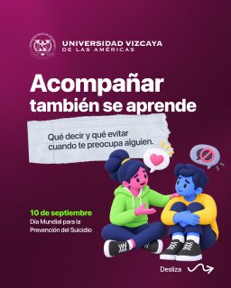 Saber cómo comunicarnos también puede ayudarnos a acompañar mejor.💛

Acompañar no comienza con encontrar la frase perfecta, puede comenzar con acercarte, escuchar y tomar en serio lo que la otra persona está viviendo.

Guarda este carrusel.
👉Tal vez algún día no necesites tener todas las respuestas, pero sí saber cómo estar presente.

#DíaInternacionalParaLaPrevenciónDelSuicidio #septiembreamarillo
