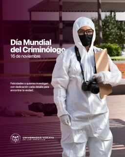 Hoy reconocemos a todos nuestros estudiantes, egresados y profesores, quienes dedican su vida a comprender la conducta humana y buscar justicia con conocimiento. 🫆💡

¡Feliz día del Criminólogo! 🔍

#CriminologíaUVA  #díadelcriminólogo