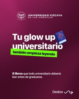 Leer también es parte del glow up universitario 📚✨

👀Guarda este post y comenta cuál leerías primero 🫰🏻

#librorecomendado #universidadvizcaya #gentevizcaya